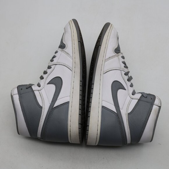 Nike Air Jordan 1 Retro High OG Stealth White Gray Men's US Size 11 555088-037 - Picture 6 of 14